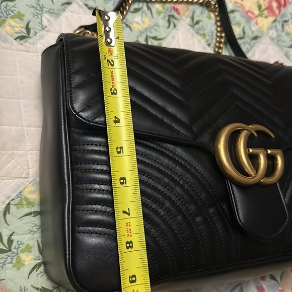 Gucci Gg marmont large handbag new - Picture 9 of 16